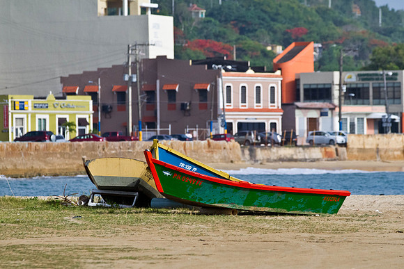 Fishing boats at Aguadilla