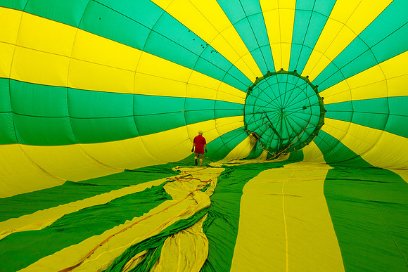 Hot Air Balloons are big, really big, on the inside.