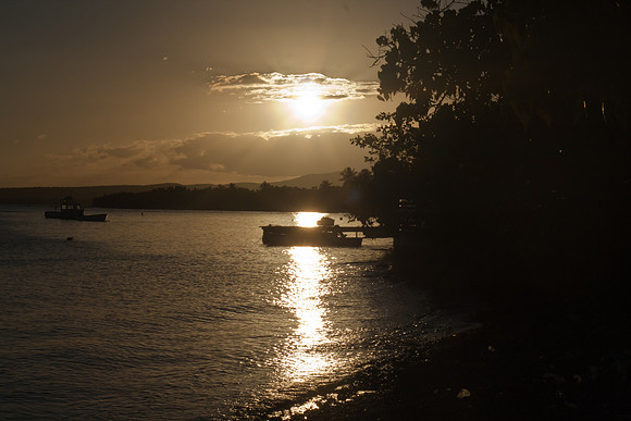 Atardecer en la Playa de Guayanilla